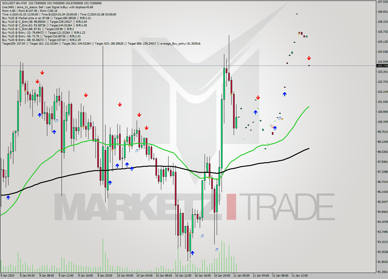 SOLUSDT-Bin M30 Signal