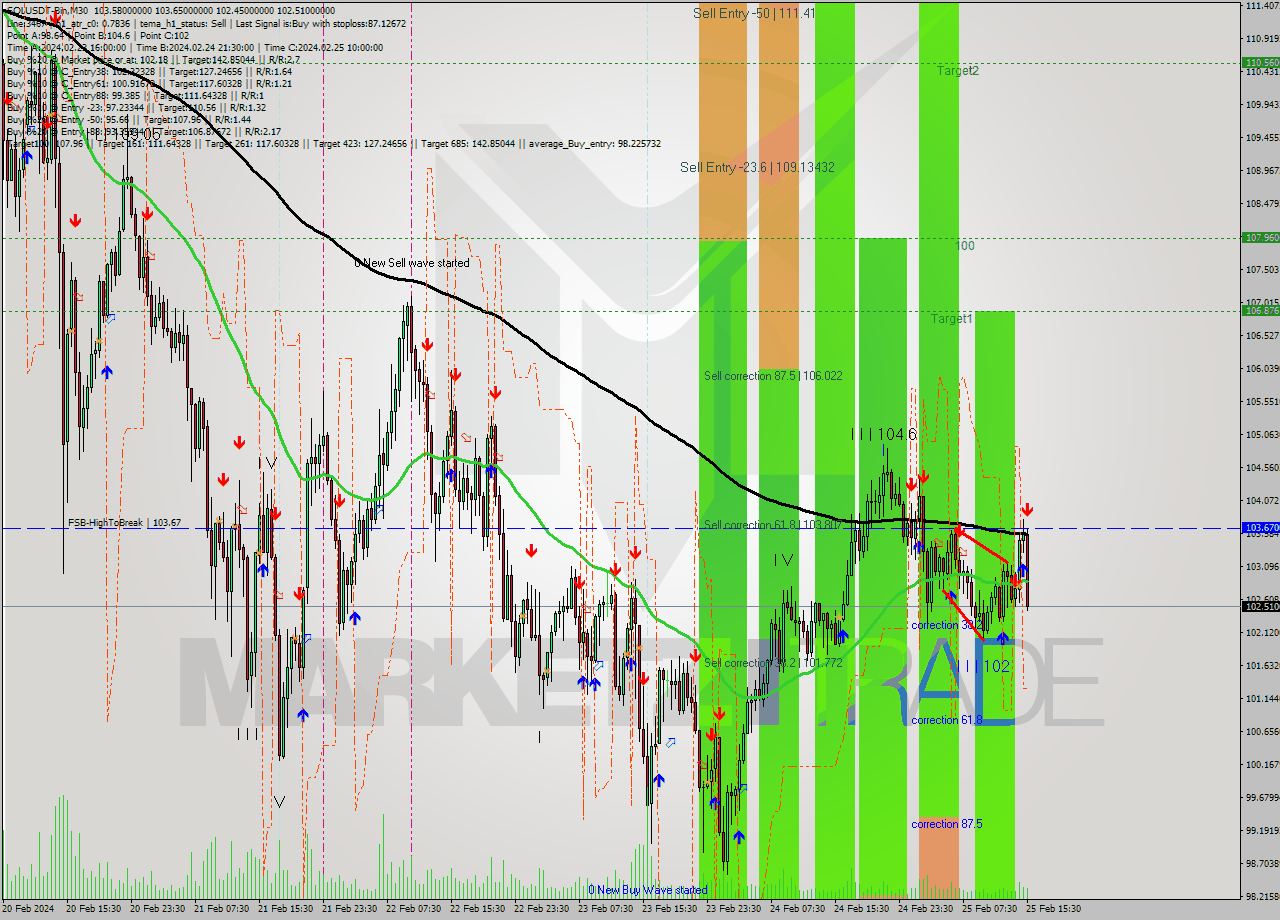 SOLUSDT-Bin M30 Analysis SOLUSDT-Bin M30 Signal