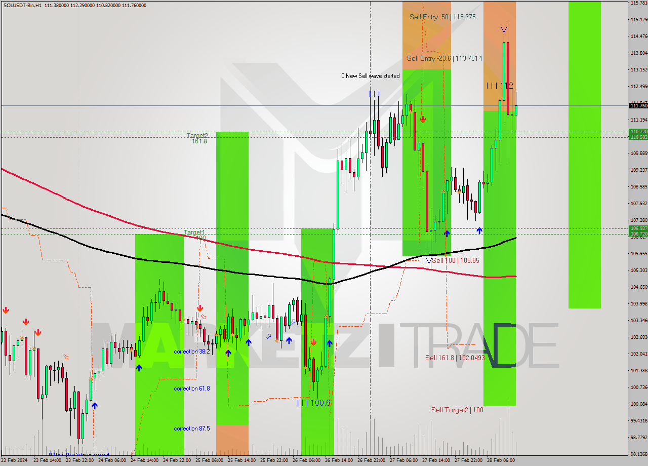 SOLUSDT-Bin MultiTimeframe analysis at date 2024.02.28 06:48