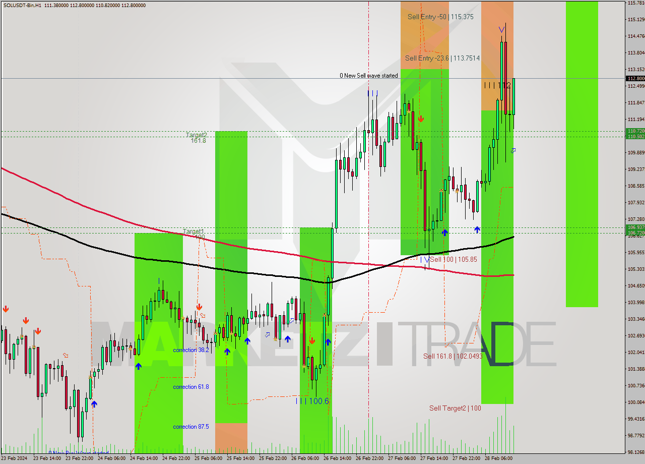 SOLUSDT-Bin MultiTimeframe analysis at date 2024.02.28 15:37