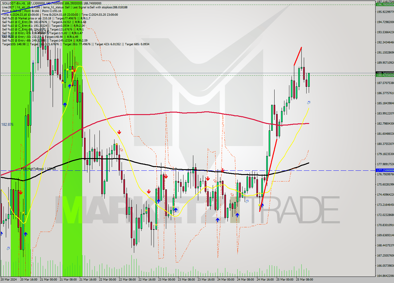 SOLUSDT-Bin MultiTimeframe analysis at date 2024.03.25 15:53