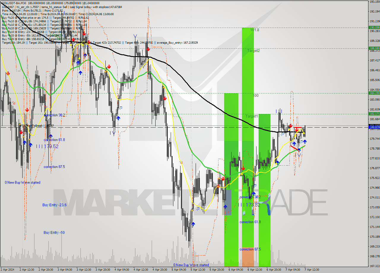 SOLUSDT-Bin M30 Analysis SOLUSDT-Bin M30 Signal