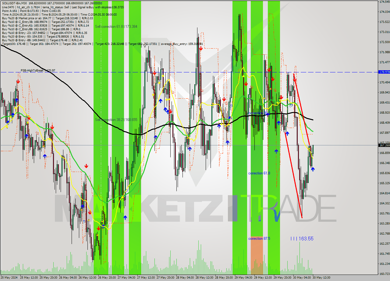 SOLUSDT-Bin M30 Signal