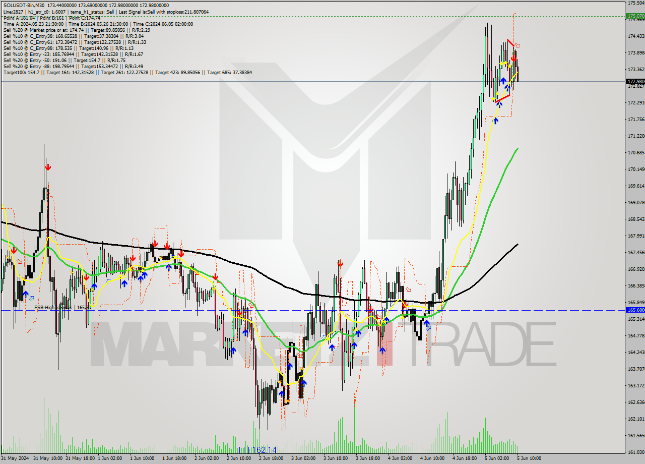 SOLUSDT-Bin M30 Signal