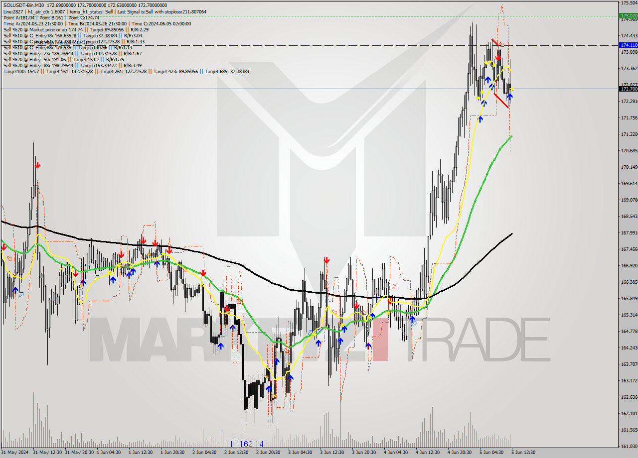 SOLUSDT-Bin M30 Signal
