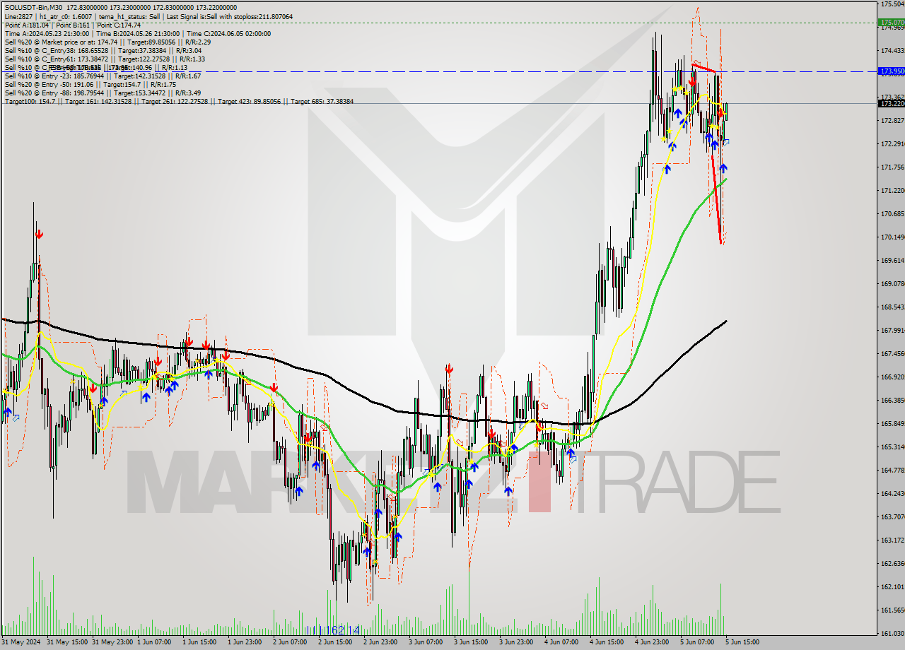 SOLUSDT-Bin M30 Signal