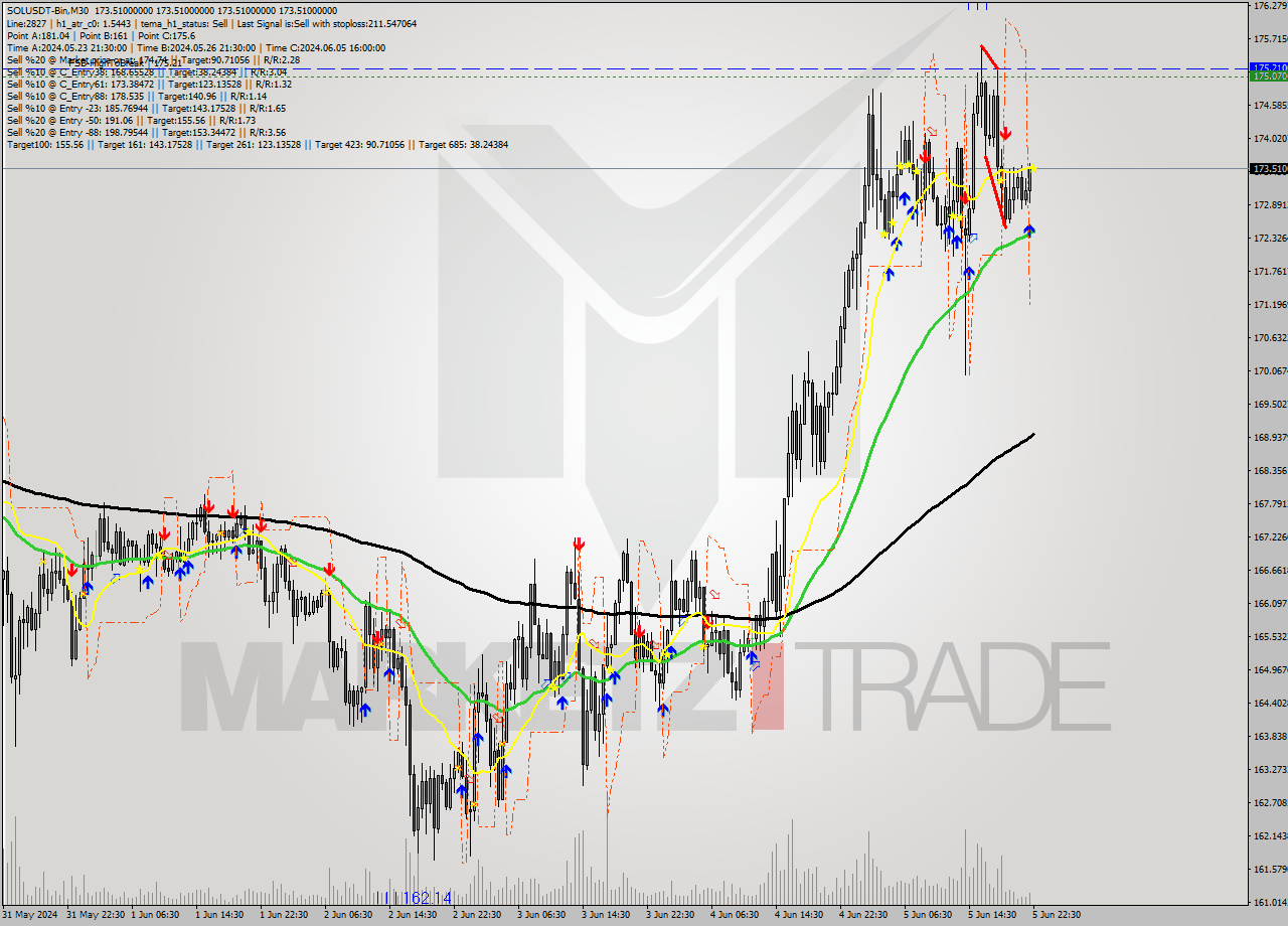 SOLUSDT-Bin M30 Signal
