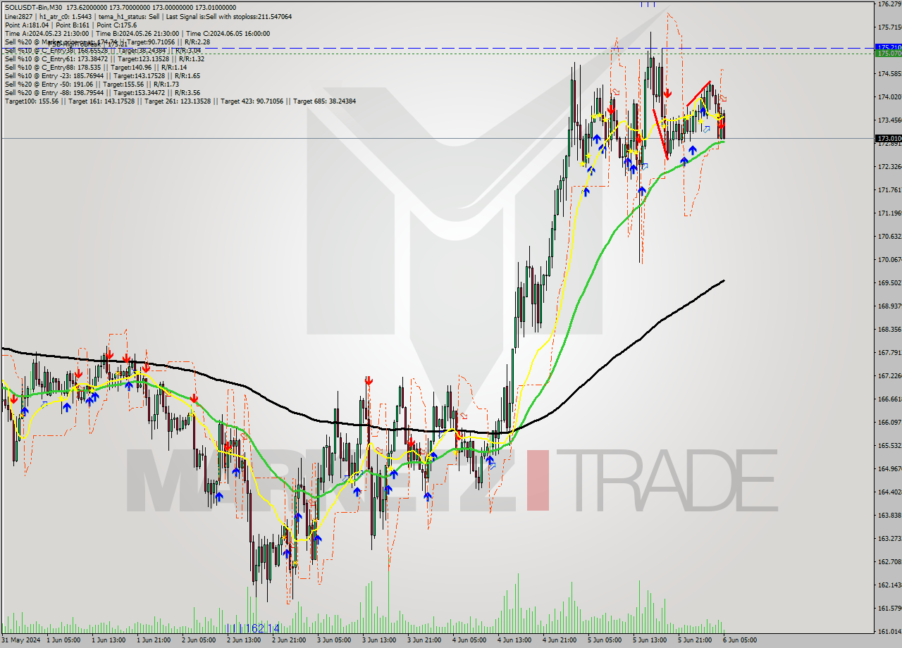 SOLUSDT-Bin M30 Signal