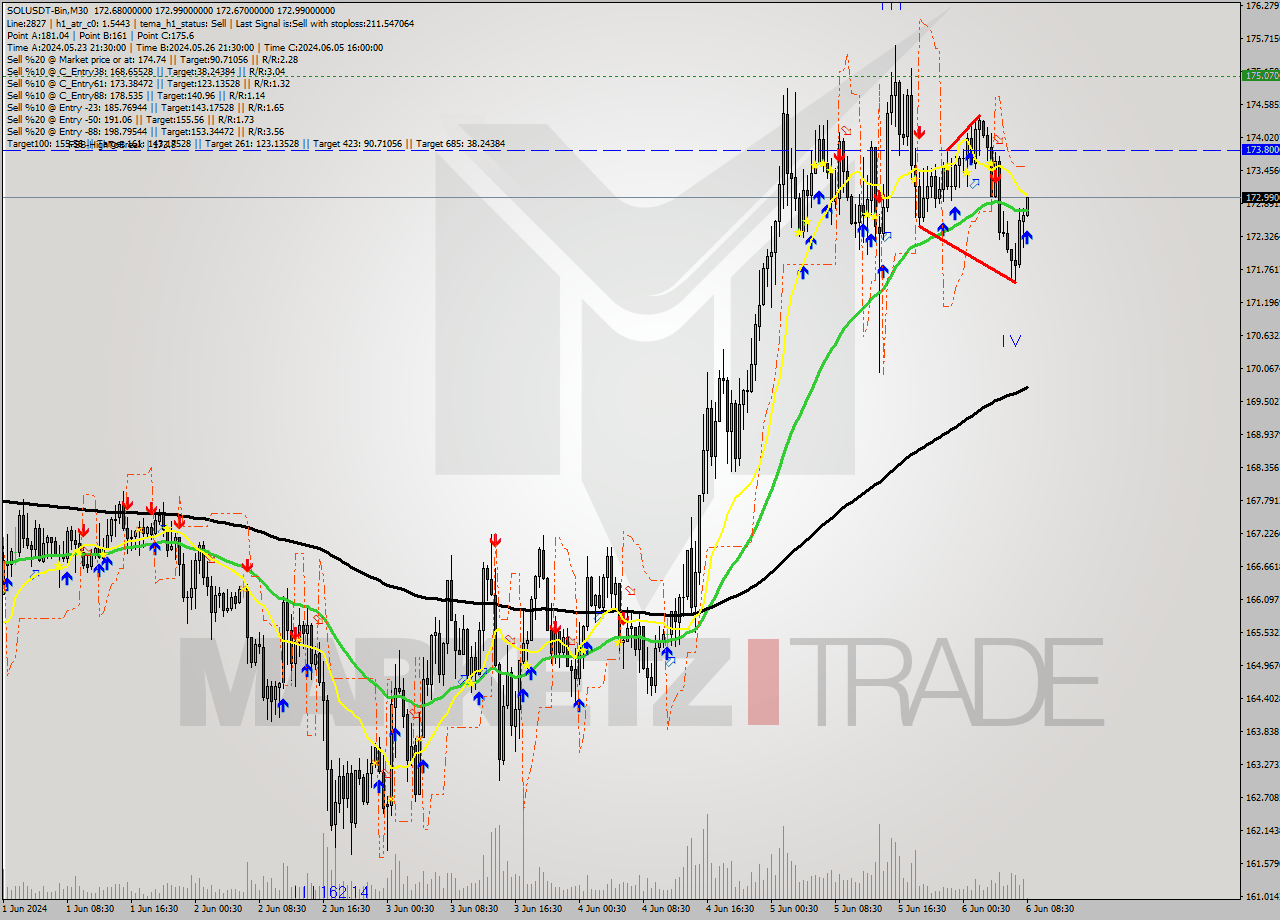 SOLUSDT-Bin M30 Signal