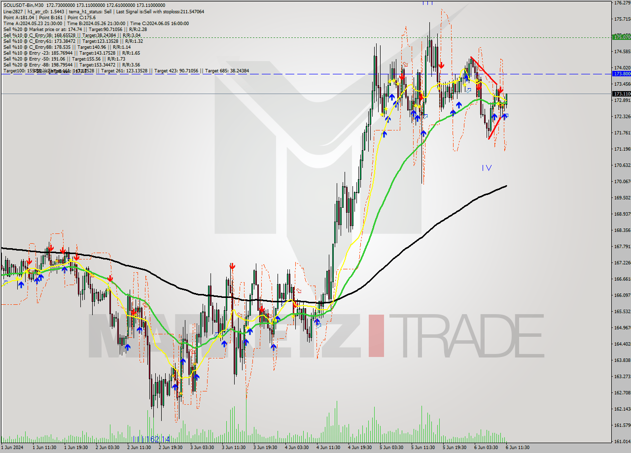 SOLUSDT-Bin M30 Signal