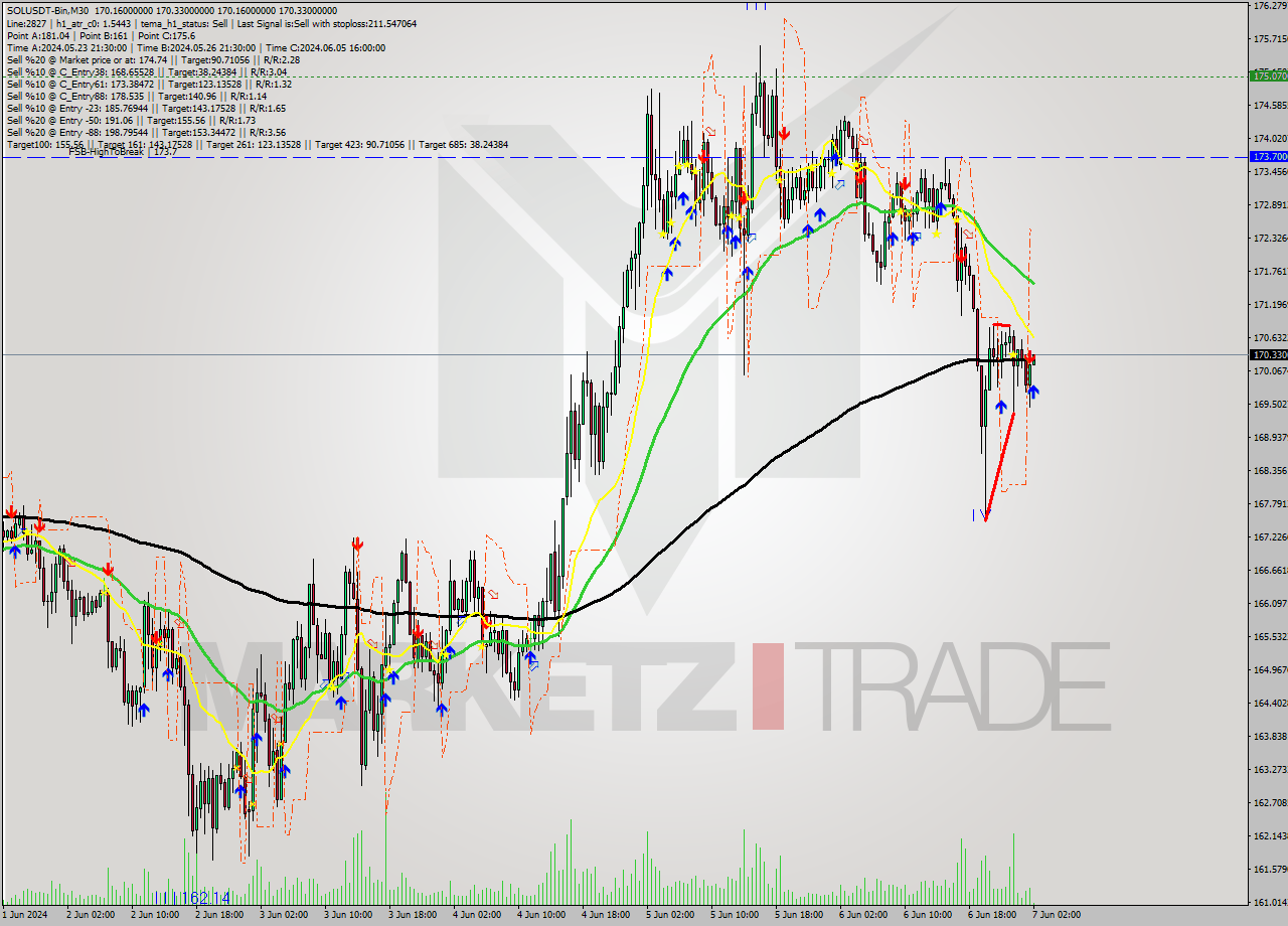 SOLUSDT-Bin M30 Signal