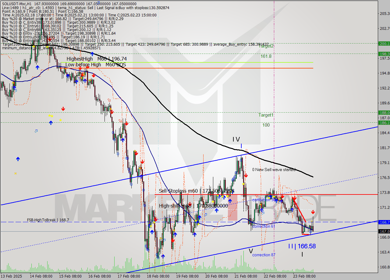 SOLUSDT-Mxc MultiTimeframe analysis at date 2025.02.24 02:41