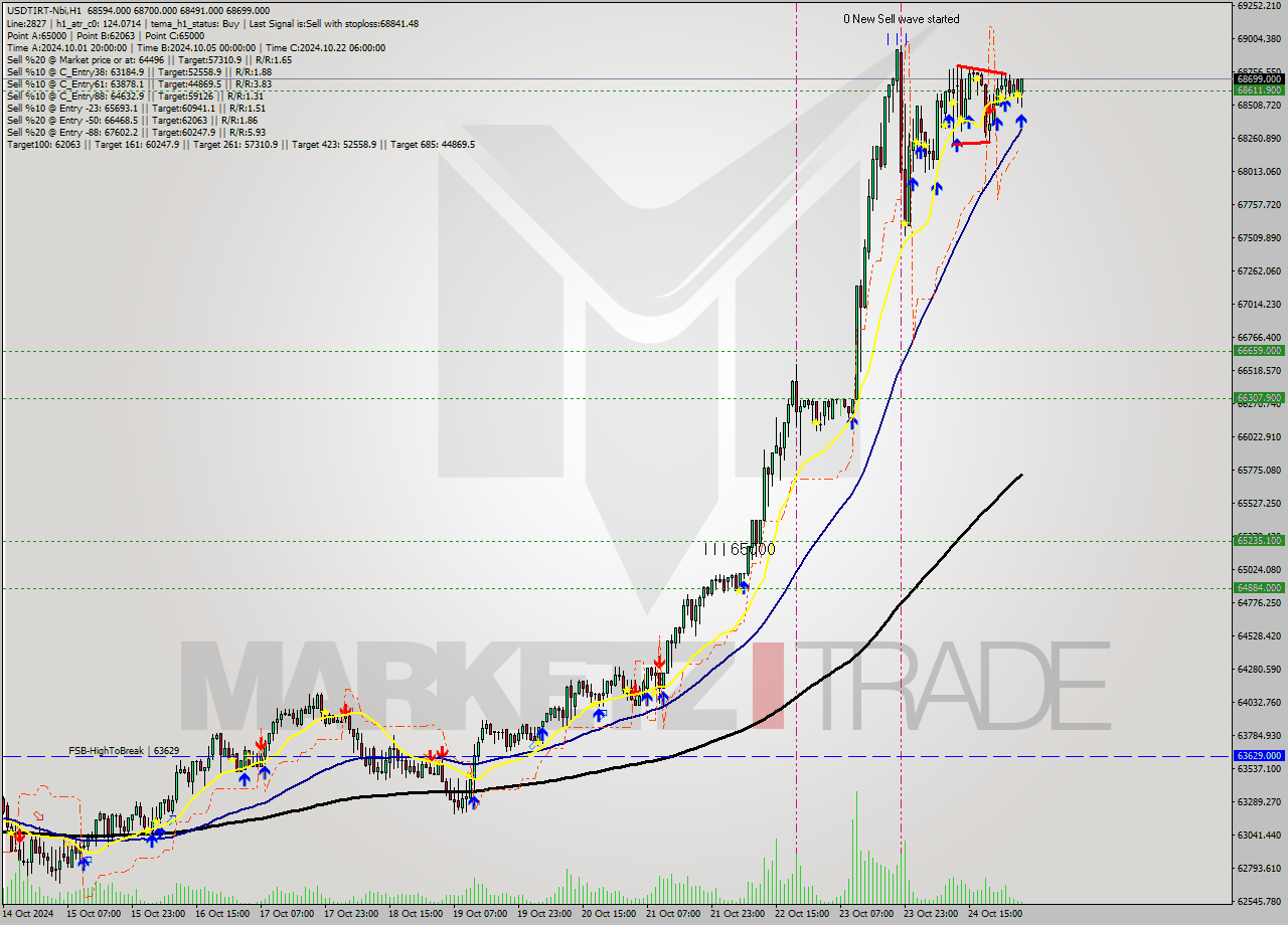 USDTIRT-Nbi MultiTimeframe analysis at date 2024.10.25 04:18