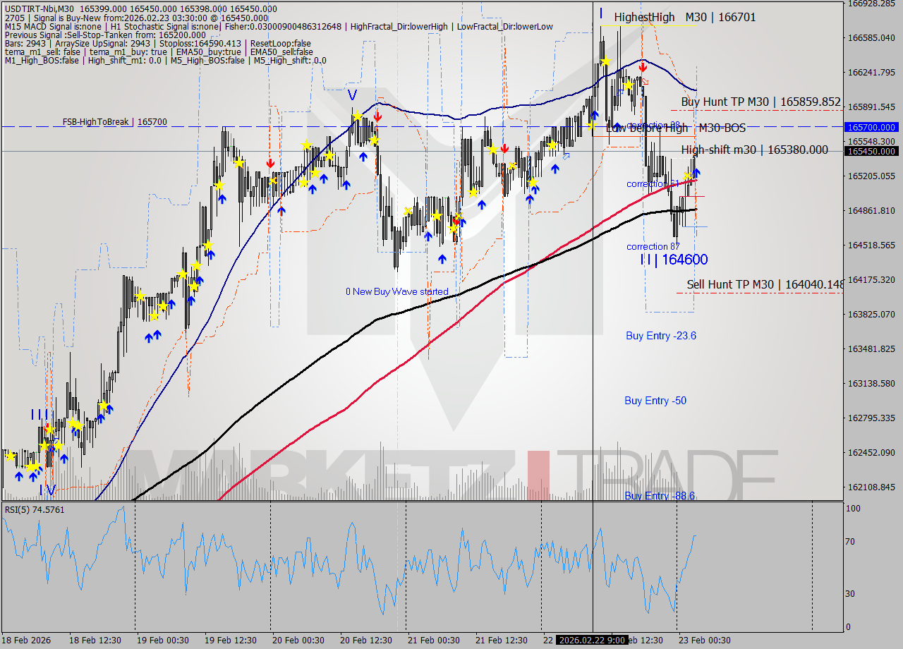 USDTIRT-Nbi M30 Signal