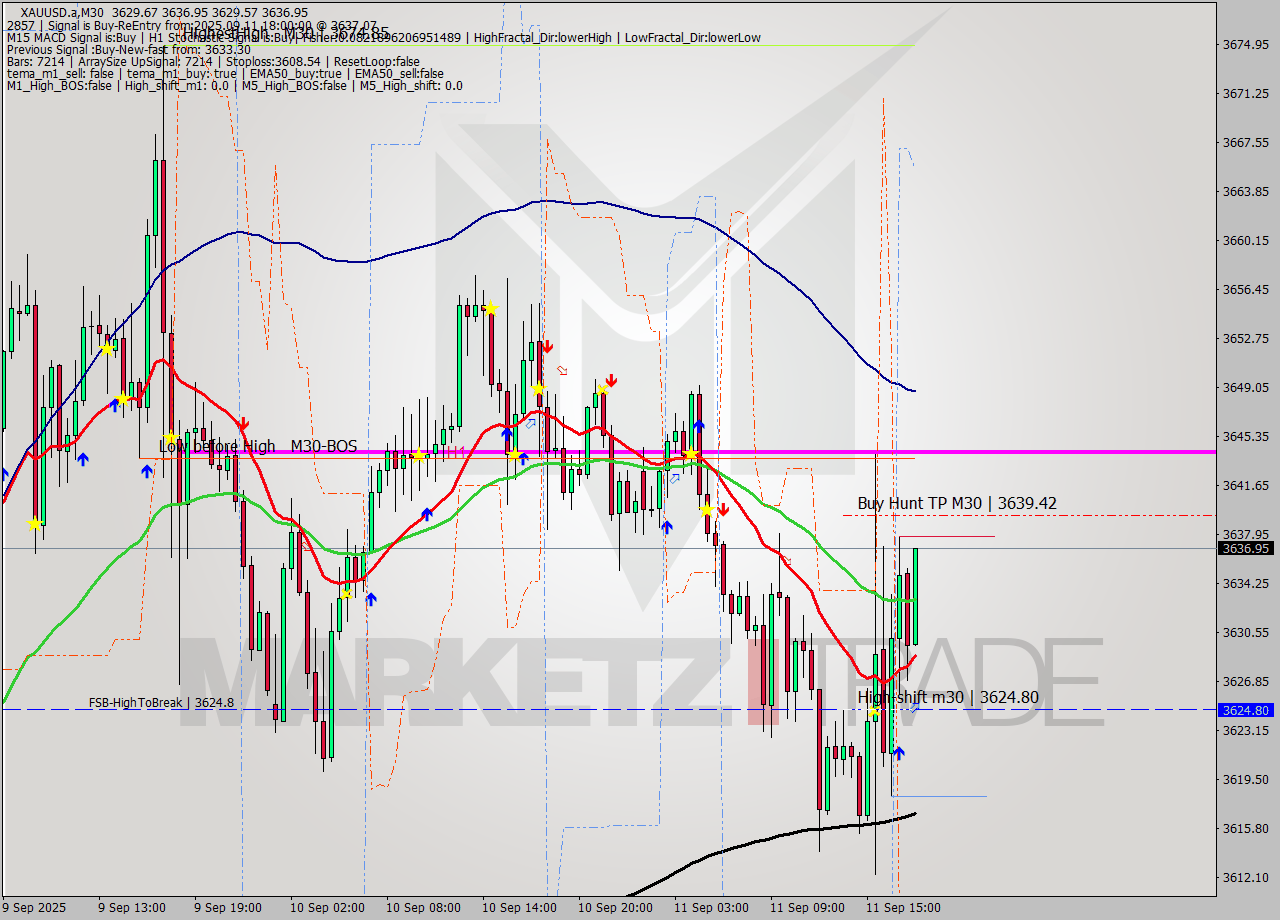 XAUUSD.a M30 Signal