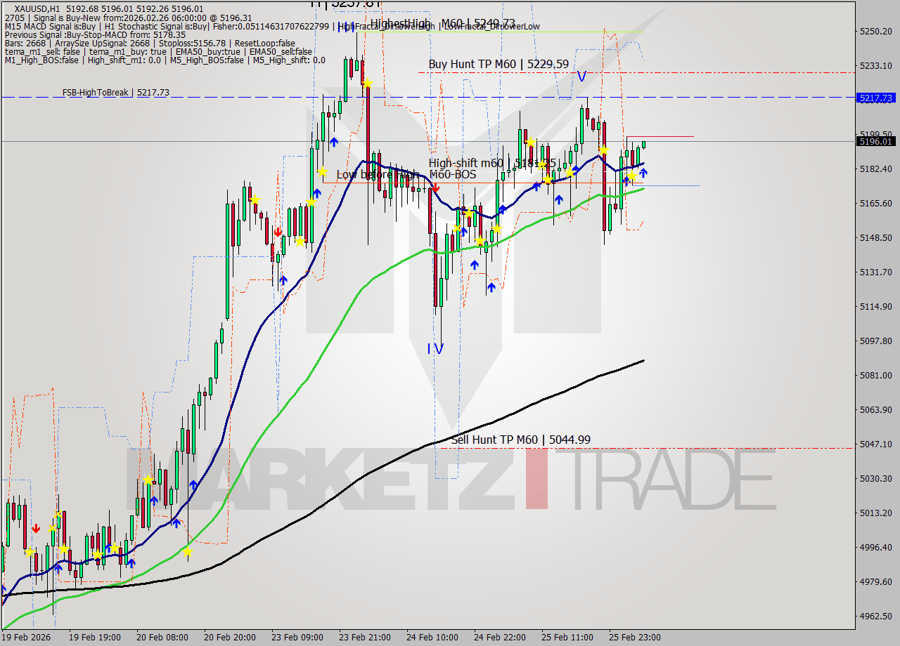 XAUUSD MTF analysis at 2026.02.26 06:07