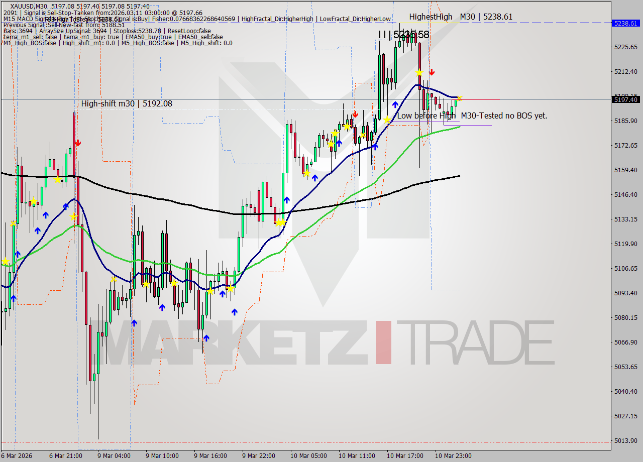 XAUUSD M30 Signal