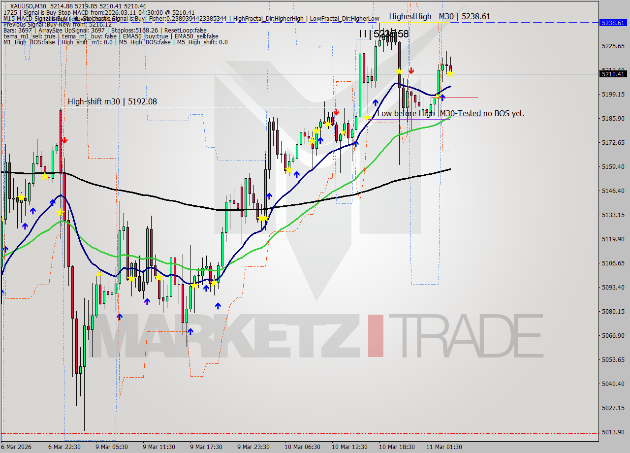 XAUUSD M30 Signal