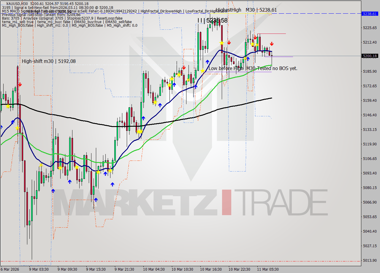 XAUUSD M30 Signal