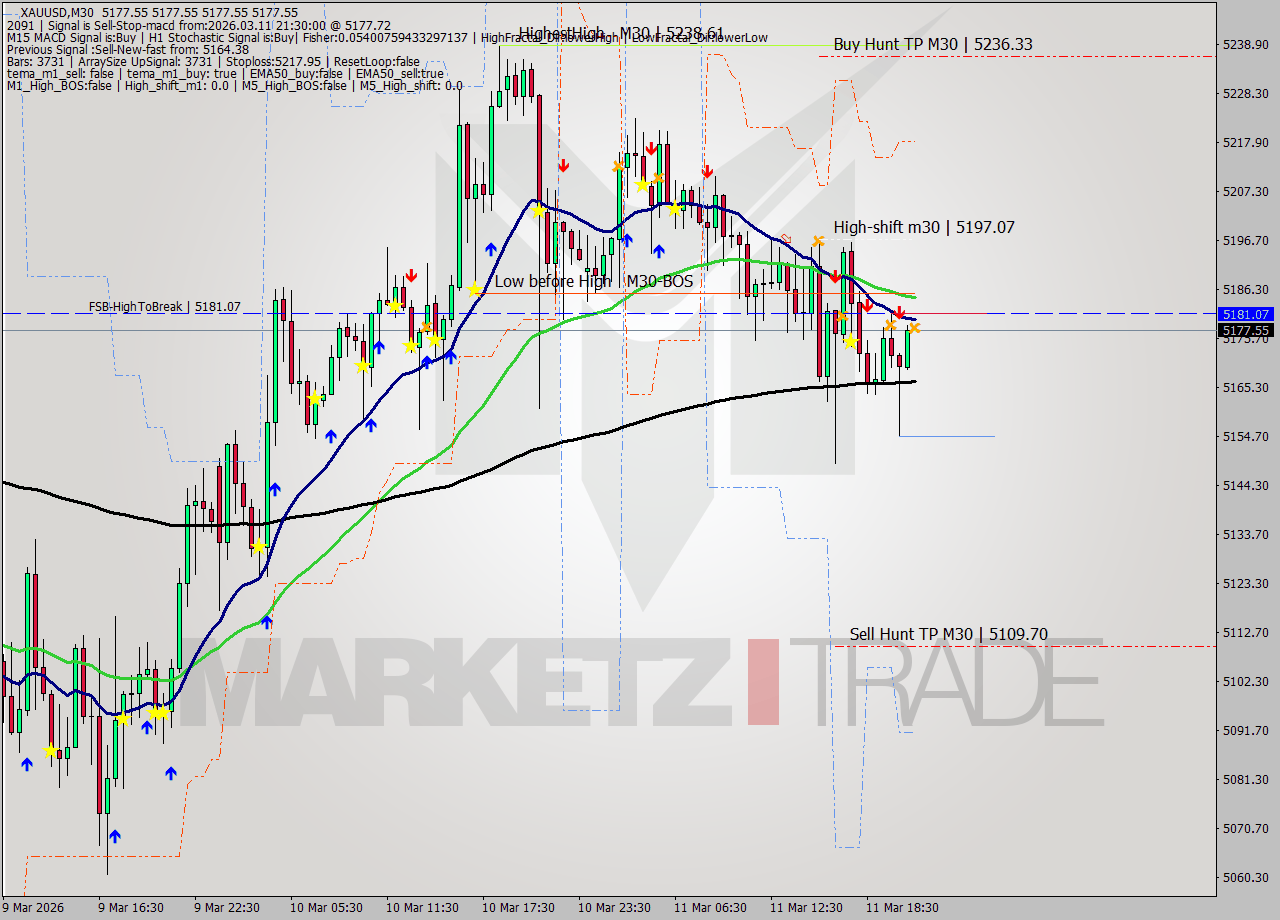 XAUUSD M30 Signal