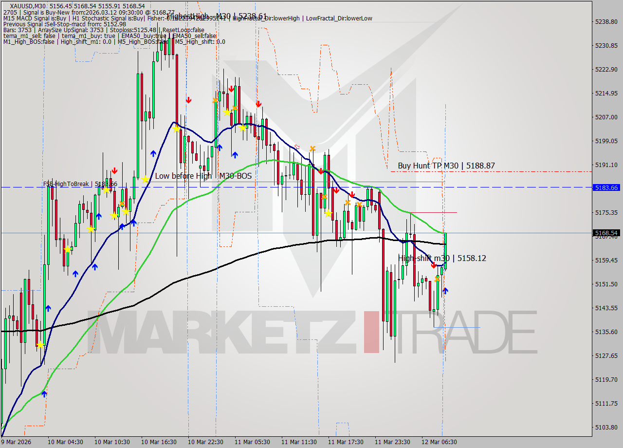 XAUUSD M30 Signal