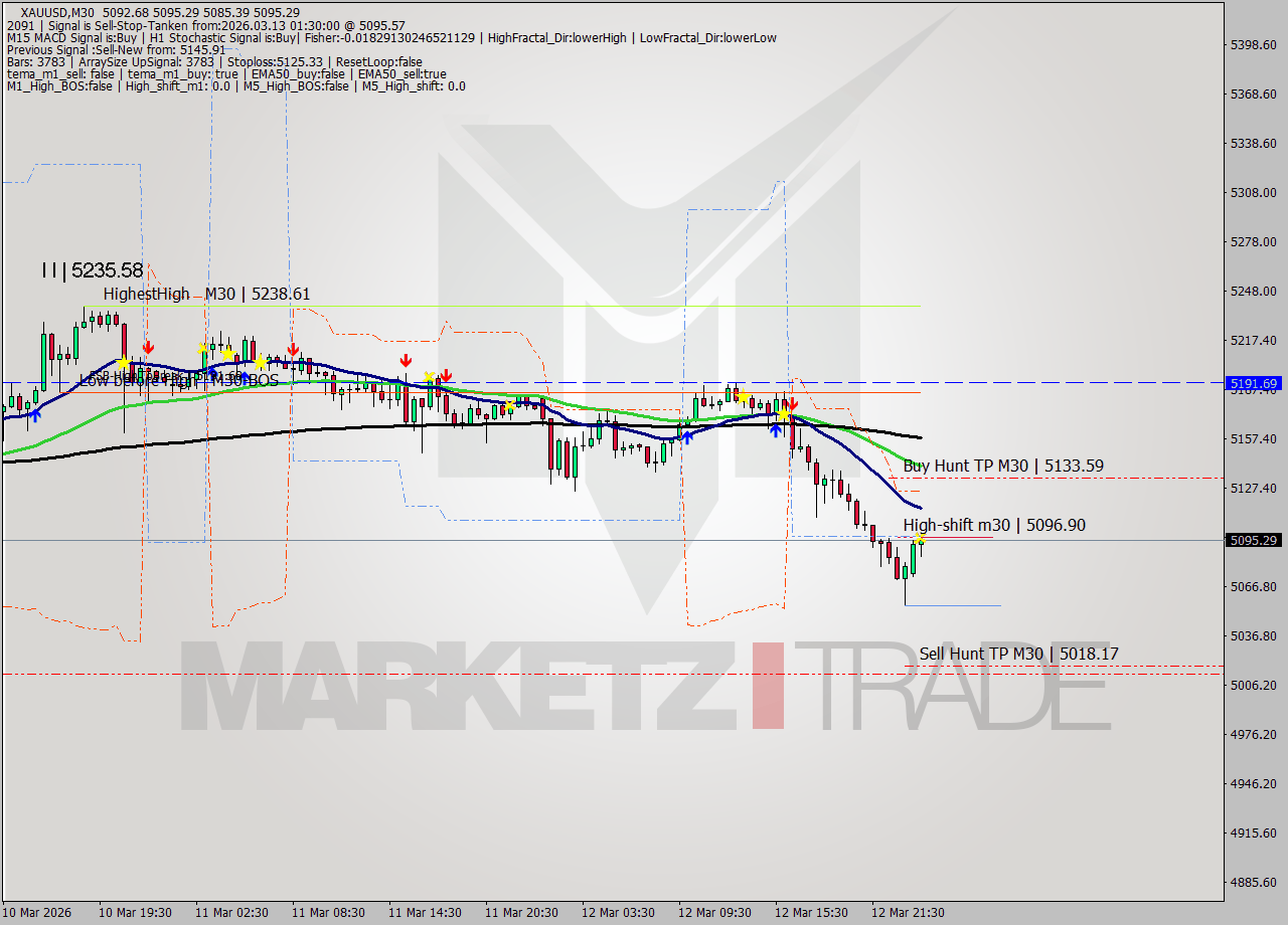 XAUUSD M30 Signal