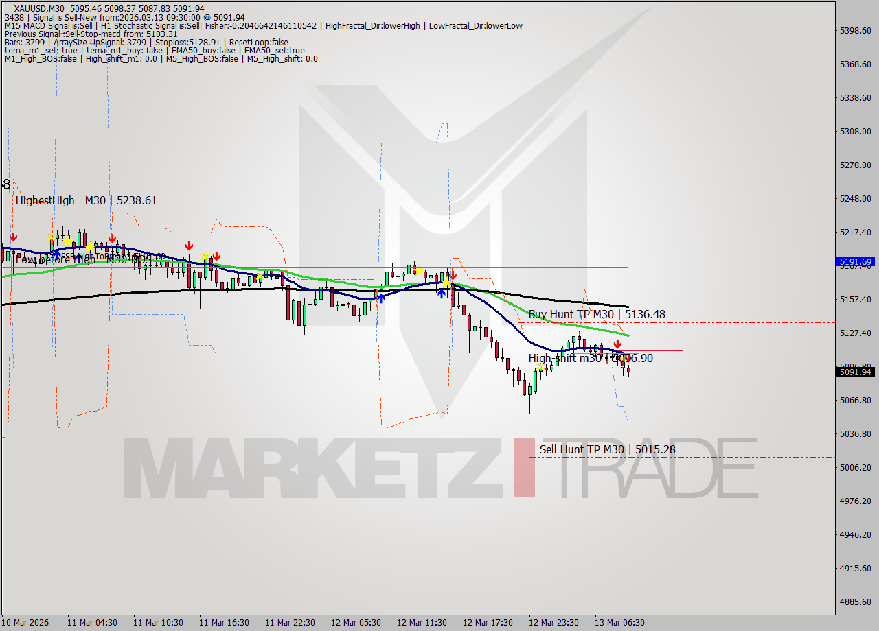XAUUSD M30 Signal