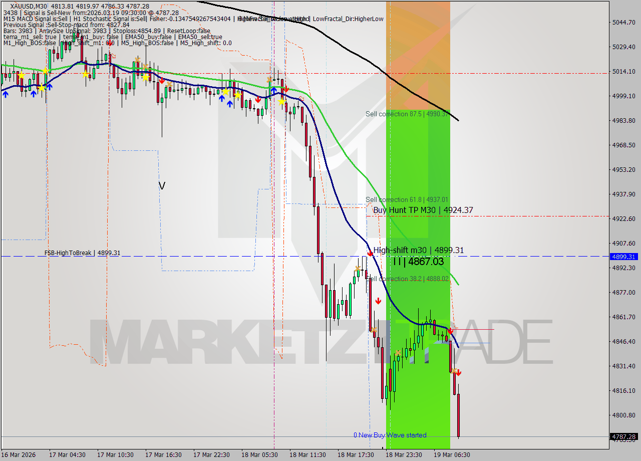 XAUUSD M30 Signal
