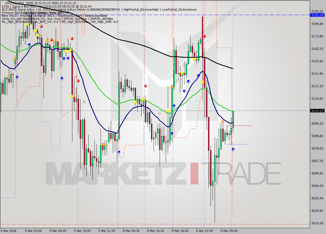 XAUUSD M30 Signal