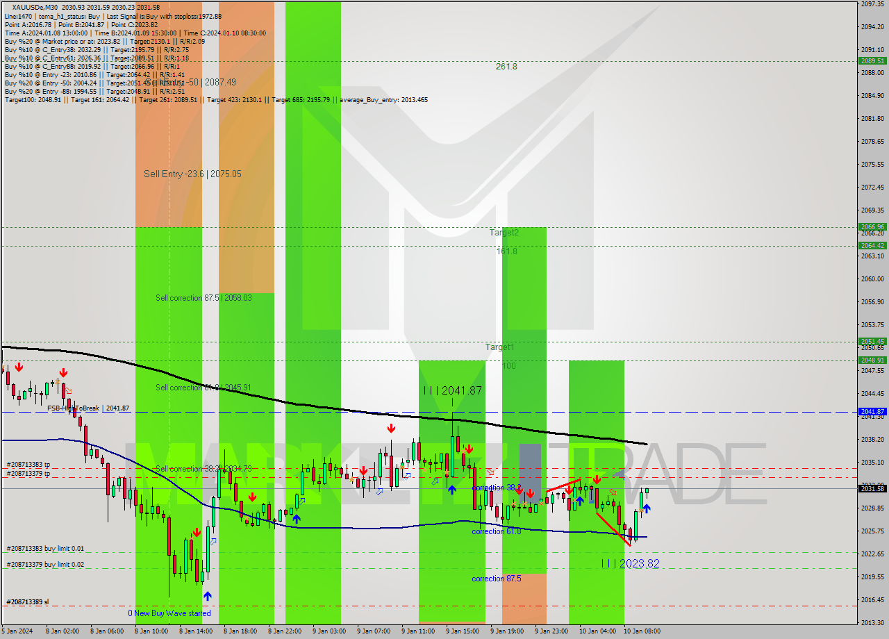 XAUUSDe M30 Signal